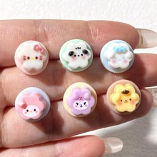 迷你亮面三丽鸥小布丁diy奶油胶发夹手机壳水杯键盘贴材料批发