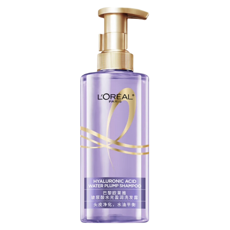 L’Oréal champú y acondicionador con ácido hialurónico tratamiento capilar con aceite esencial limpieza fuerte y efecto rellenador opciones multifuncionales