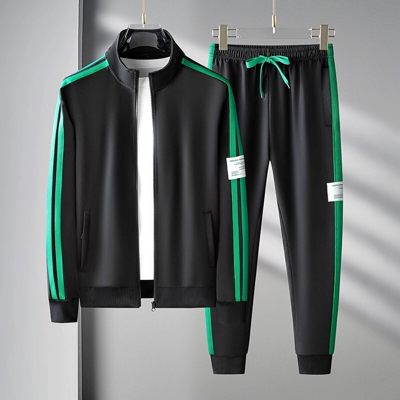 Cross-border spring and autumn men's youth casual sports suits, junior high school student outfits, sportswear, group uniforms Cross-border spring and autumn men's youth casual sports suits, junior high school student outfits, sportswear, group uniforms