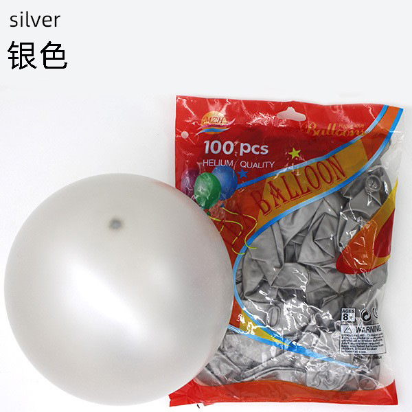 12 pulgadas Pearl Silver