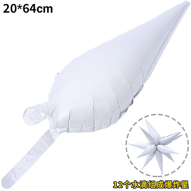 4D señaló estrella de seis puntas explosión bola erizo de mar modelado Decoración