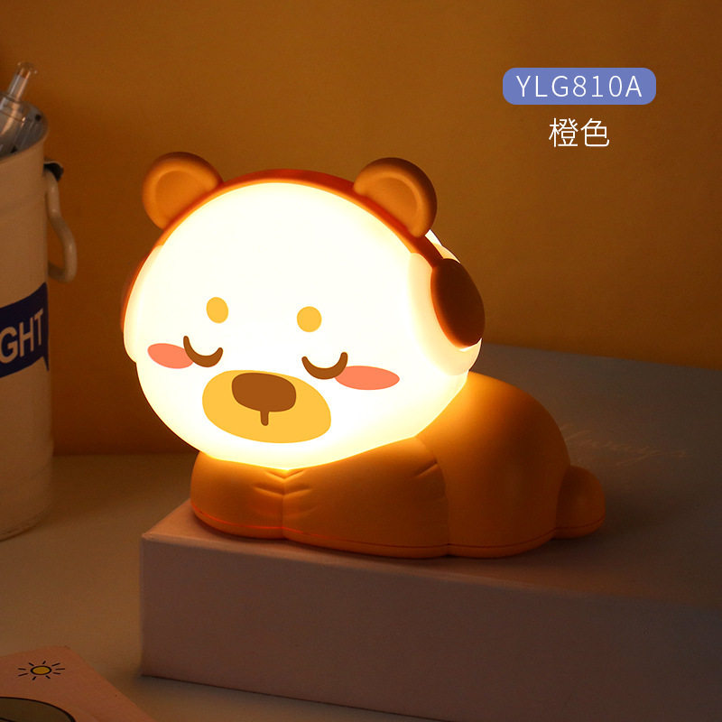 新款创意卡通小夜灯usb充电睡眠灯学生卧室宿舍床头灯礼品定制|undefined