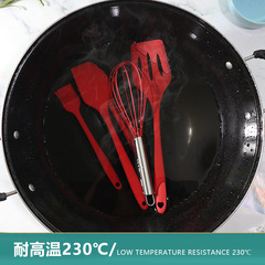 Silicone Scraper Set of 5 Food-Grade Silicone Scraper Kitchen Silicone BBQ Brush Scraper Set Wholesale