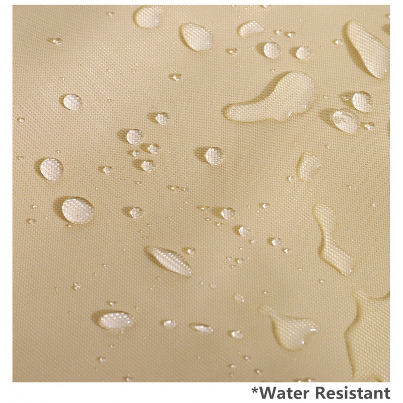 户外 3 三人座吊床露台秋千椅罩 米色防水秋千罩家用防尘罩