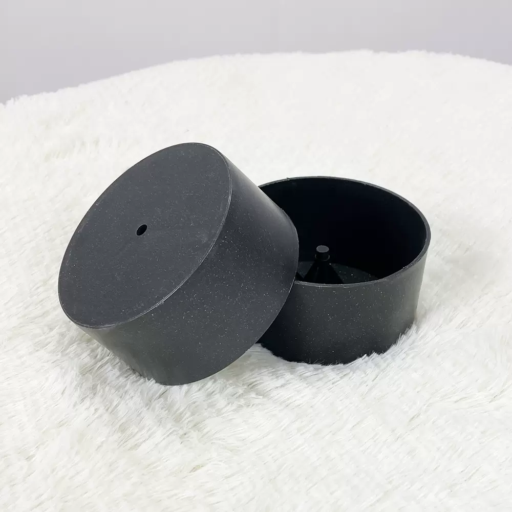 跨境新款圣诞小树塑料底座桌面圣诞树diy配件装饰品摆件