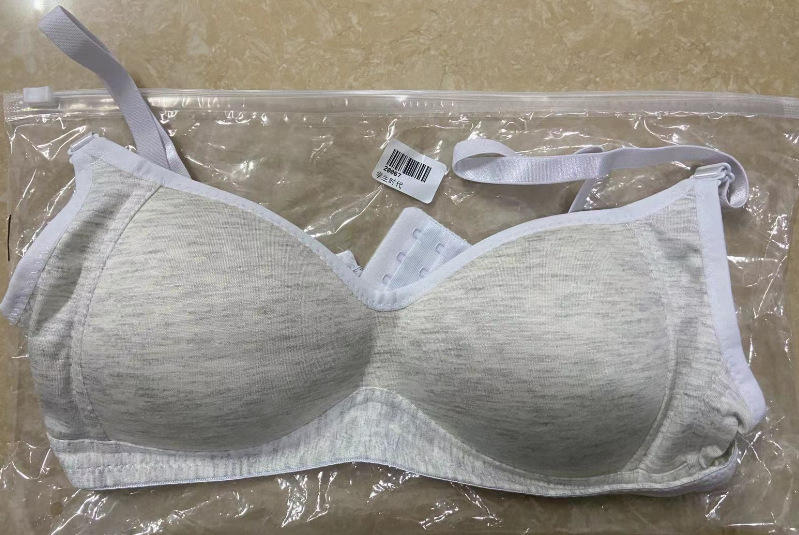 Ropa interior de niña sin anillo de acero sujetador fino de otoño ropa interior sujetador de reunión cómodo