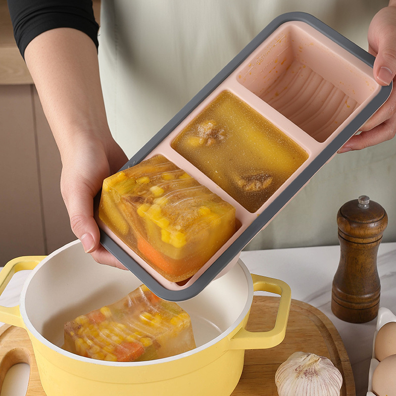 Transfronteriza venta caliente de silicona plegable caja de almuerzo caja de almuerzo caja de preservación de alimentos calentada por microondas caja de envasado