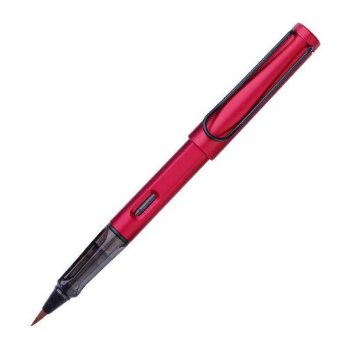Beginner Soft Brush Portable Ink Sac Steel Pen Style Small Regular Calligraphy Brush Pen with Refillable Soft Tip for Copying Scriptures and Calligraphy