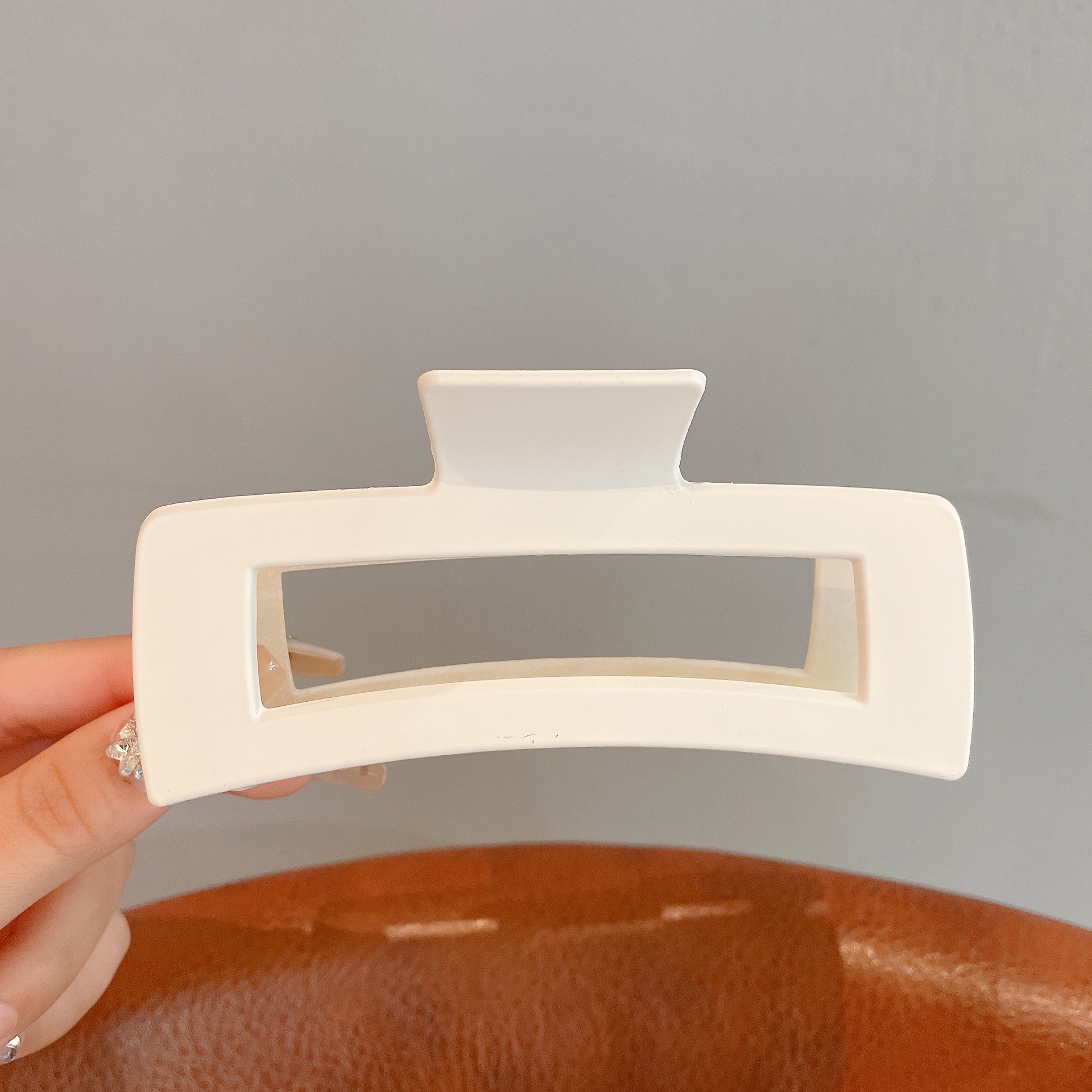 53 # 초대형 황백색 사각형 클립은 약 13CM입니다.