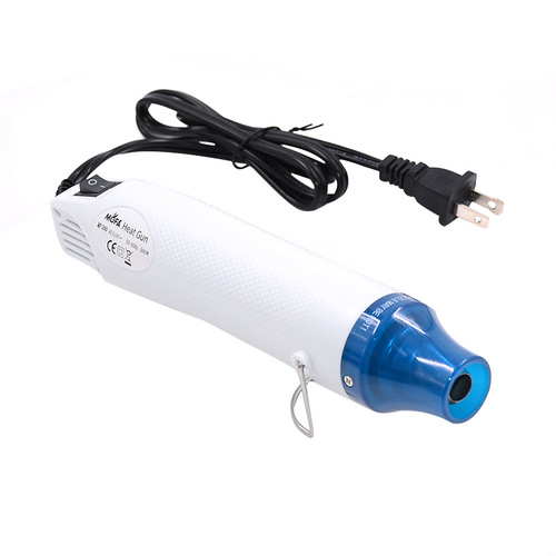 Soft Clay Modeling Clay 110V Hot Air Gun Heat Shrink Film Shaping Tool Rubber Stamp DIY Handmade Embossed Relief Hot Air Gun