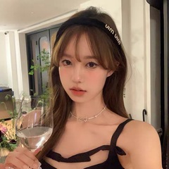 Herben Miss High Elegance High Crown Velvet Wide Edge Headband 2022 New Style Hair Pin Face Washing Women Headwear