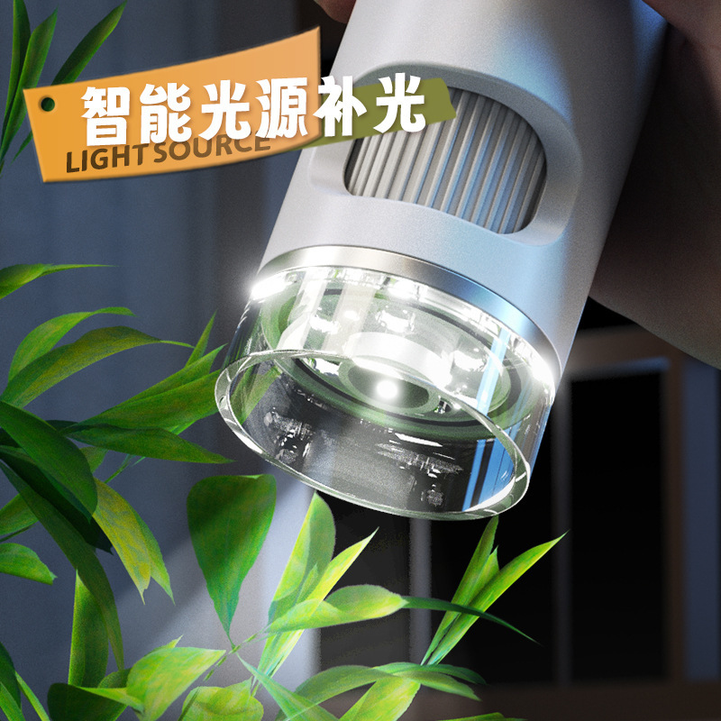 子供用顕微鏡、小学生向け手持ち電子拡大鏡、STEAM科学教育玩具、科学実験小セット3-6|undefined