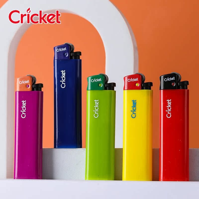 瑞典草蜢Cricket打火机一次性水墨糖果色砂轮火石网红高颜值爆款|undefined