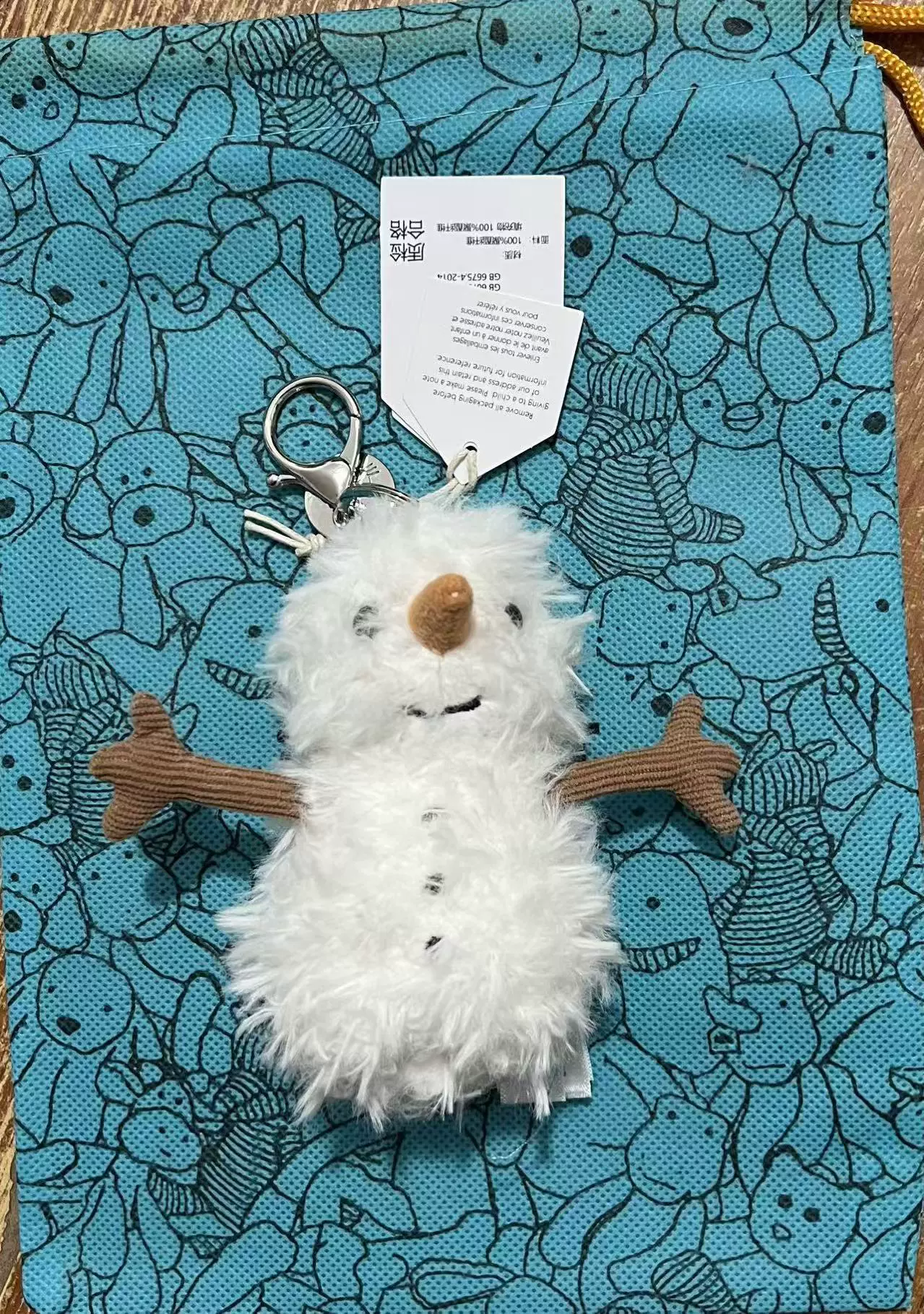 Jellycat, pendant, doll, pinguin, style