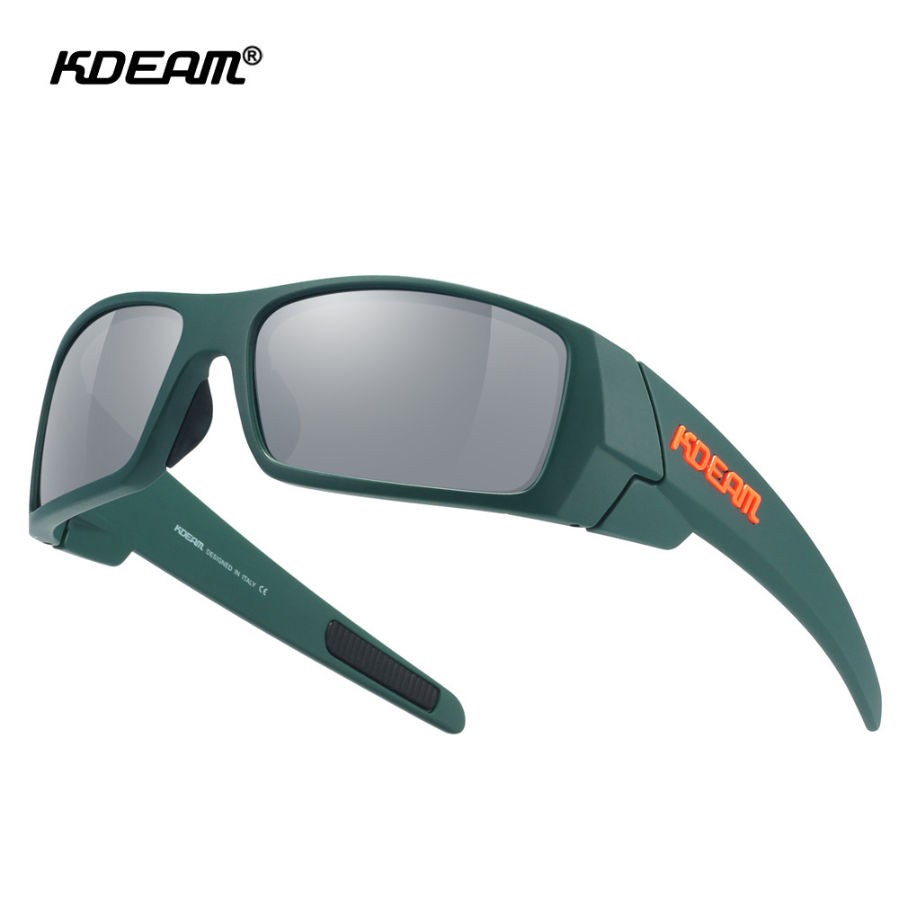 Kdeam New Product Hot-Selling Sports Polarized Sunglasses Men's Night Vision Fishing Glasses Colorful Driving Glasses Kd338