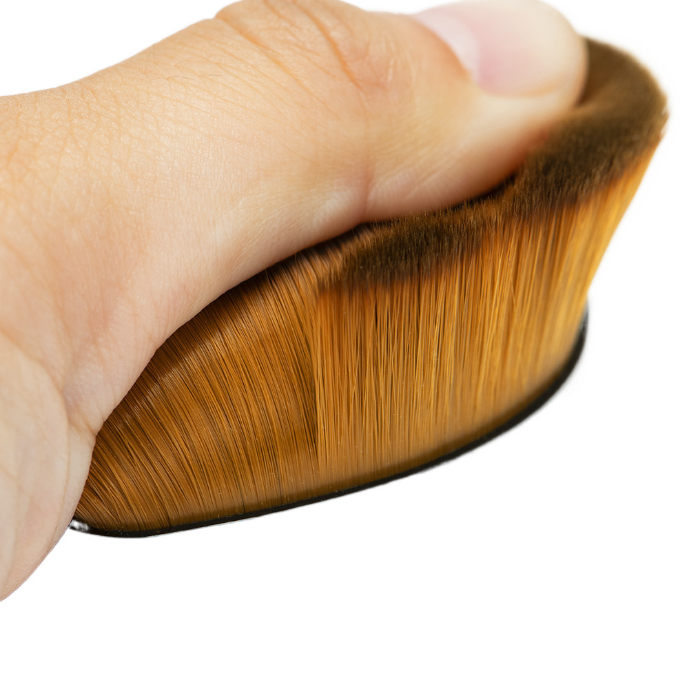 No. 55 cepillo de fundación mágica cepillo de maquillaje único polvo sin costuras no comer fábrica portátil al por mayor entrega de una sola pieza