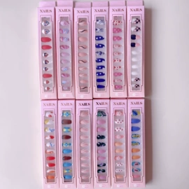 甲片/穿戴甲;其他美甲产品;美甲贴