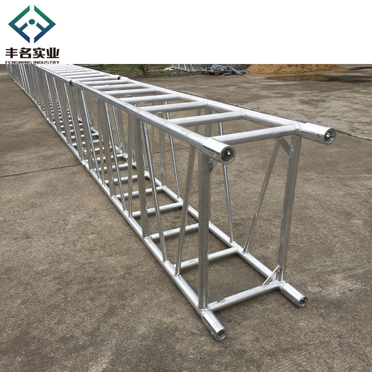 工厂出口铝合金桁架 舞台灯光架 户外演出插销接口truss架