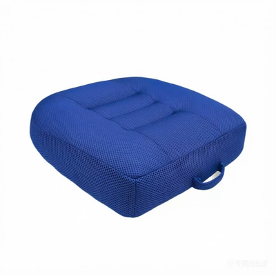 Multi-function pad: Practice Female Driving Four-Season Seat Cushion - 404012-thick-and-large-blue-upgraded-zipper-is-removable