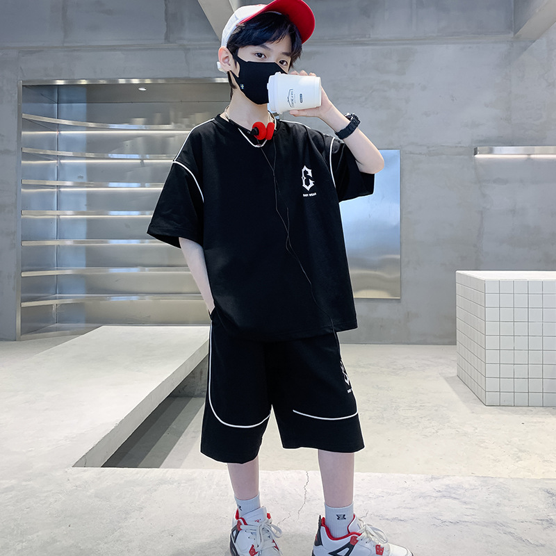 Summer children's short sleeve T-shirt for boys for leisure for…
