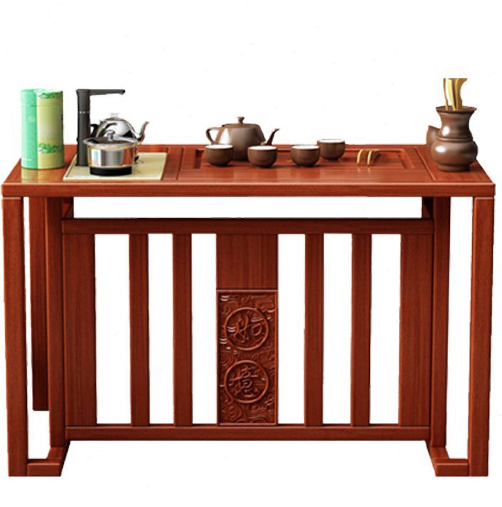 茶桌椅组合实木泡茶桌茶具套装一体功夫阳台家用小茶台新中式茶桌