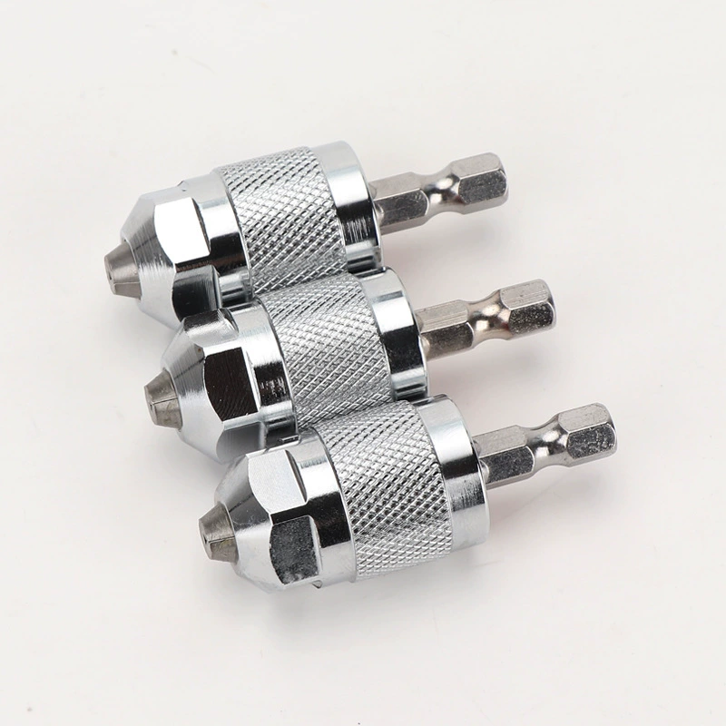 Шестиугольная ручка, трехкулачковый патрон, электрическая отвертка, патрон для ручной дрели, электрическая шлифовальная машина, мини-маленький патрон