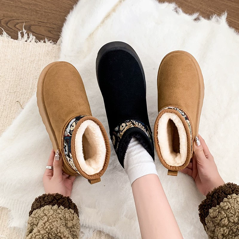 Winter warm boots, footwear