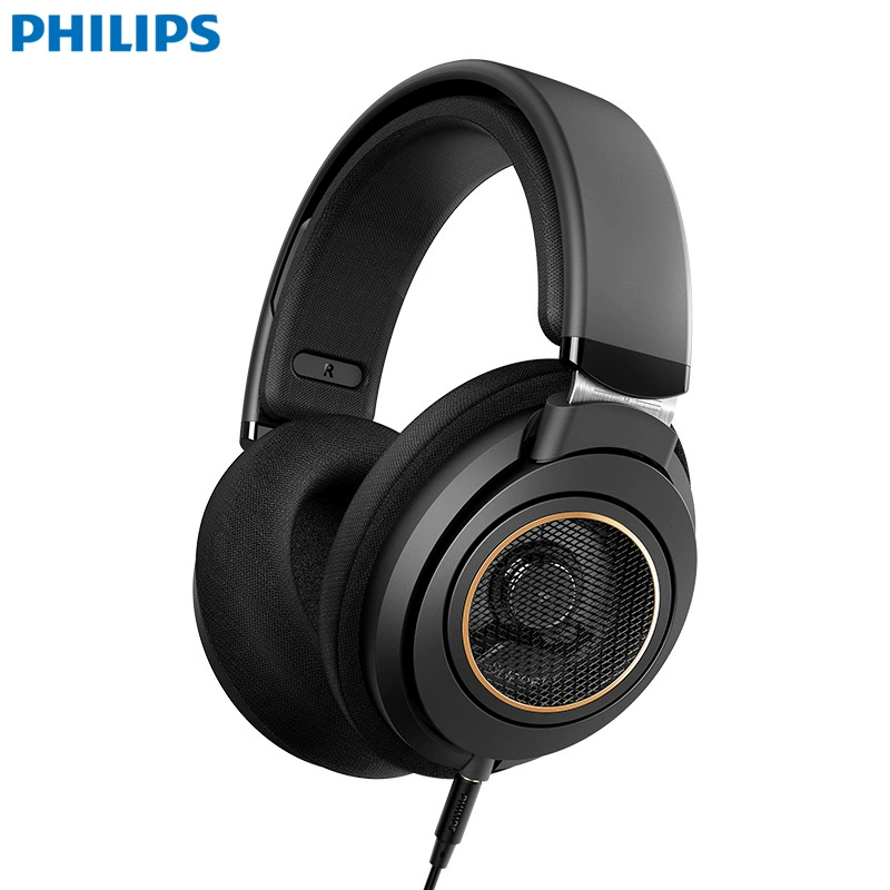 Наушники с креплением на голову Philips SHP9600 HIFI музыкальные мобильные телефонные наушники мониторинговые компьютерные игровые наушники открытого типа