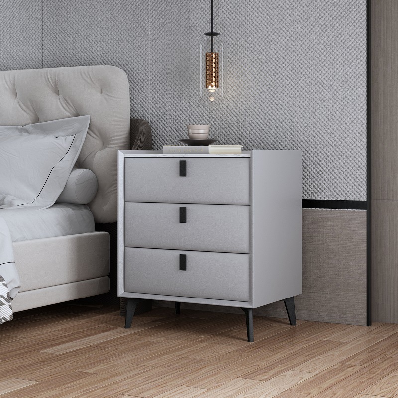 Madera maciza gris claro Negro