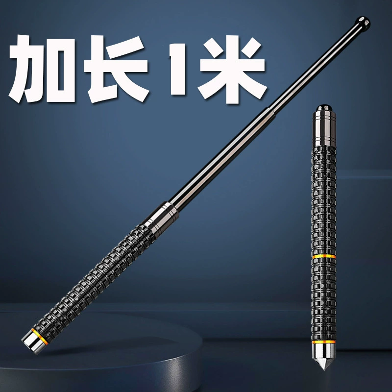 Расширенная самооборона Автомобиль с разбитым окном Оружие Трехсекционная телескопическая палка Безопасность Самооборона Портативный альпинистский посох Собака Спайк Ролик