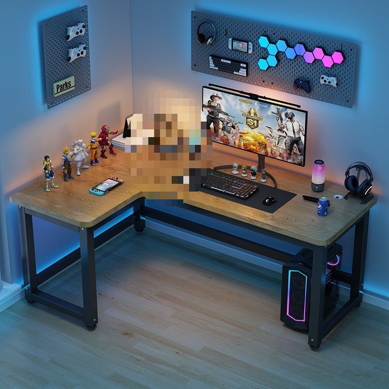 Corner Computer Desk Desktop Multi-Functional Double Competition Table Corner Table Game Learning Light Luxury Desk E-Sports Table