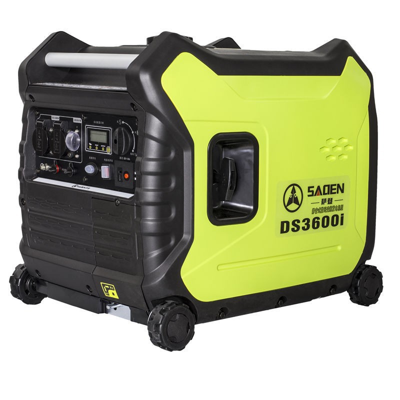 萨登3kw汽油发电机220v家用小型3000瓦数码便携式房车户外用