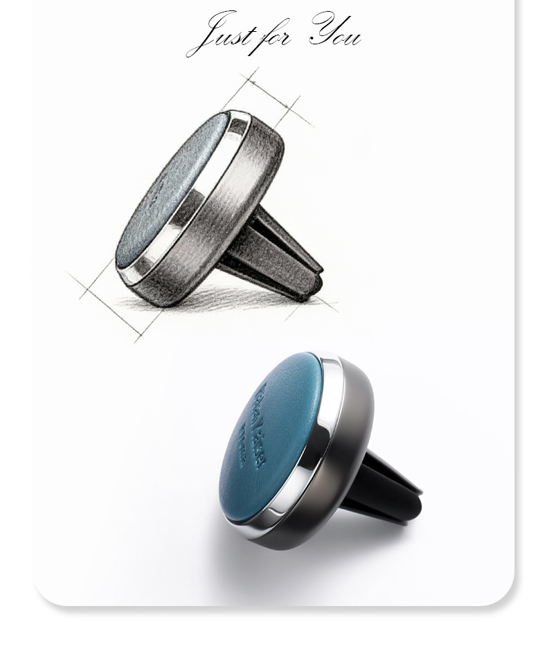 Cross-Border Car Air Freshener for Air Vent, High-End Custom Design, Long-Lasting Fragrance, Car Air Conditioning Perfume, Aroma Pendant Ornament