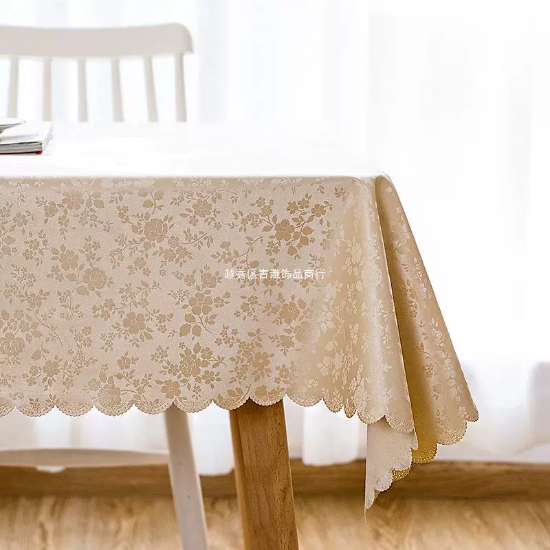 Обеденные скатерти из ткани европейский стиль водонепроницаемый, анти-ожоговый и маслянистый одноразовый прямоугольный отель