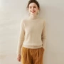 加厚半高领套头女士毛衣