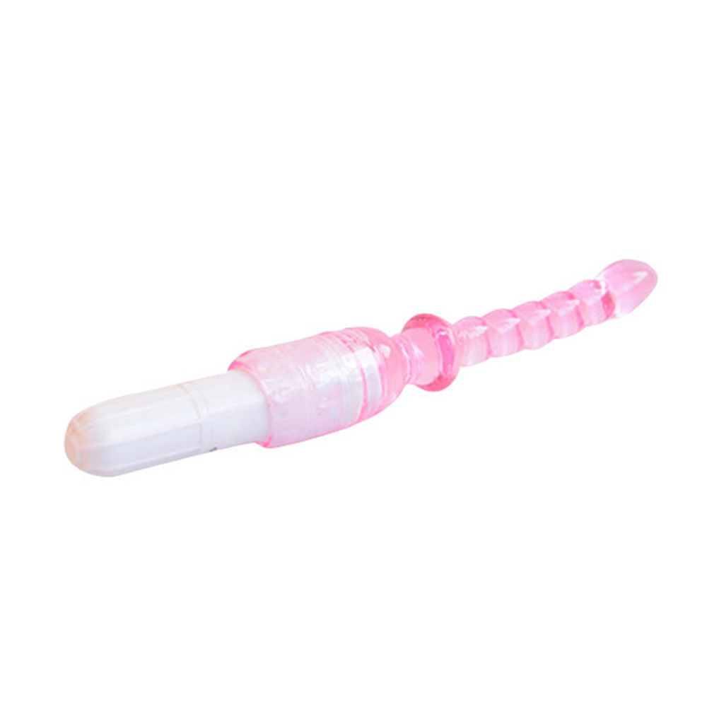Weiblicher Jelly-Rückenmassage-Flirtstab-Masturbator mit Zugperlen und G-Punkt-Vibrator-Sexspielzeug für Erwachsene_voghion.com