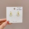 Advanced wall earrings from pearl, 2023 collection, high-quality style, light luxury style, internet celebrity