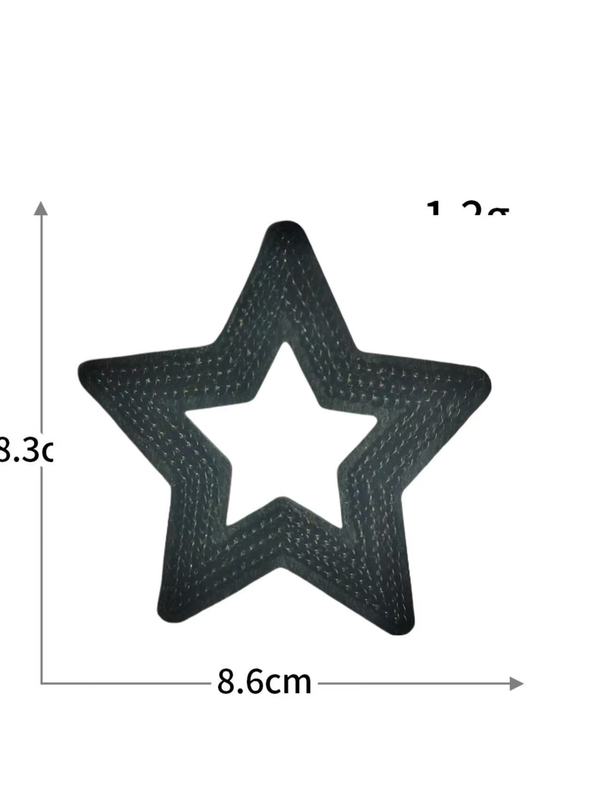 五角星亮片刺繍コンピュータ刺繍布貼りホットメルトアイロン貼り付けdiy服パッチ卸売り|undefined
