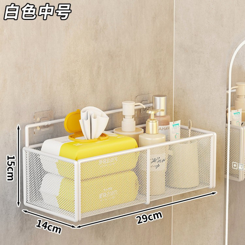 Blanco mediano (enviar gancho adhesivo sin clavos)