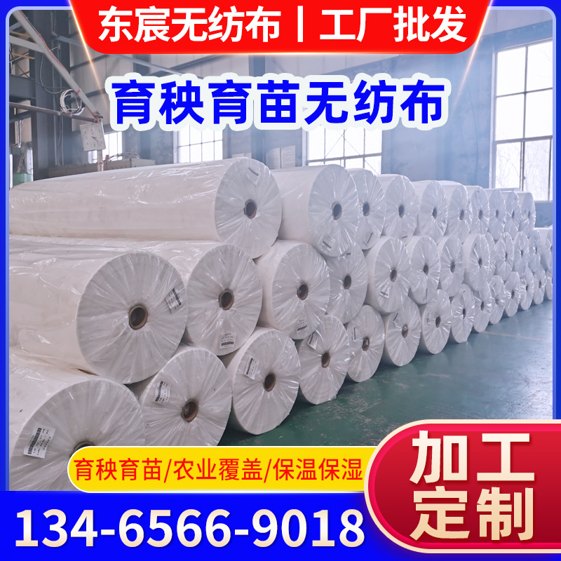 无纺布厂家批发白色弹性PP纺粘无纺布 农用保湿育苗无纺布 不织布