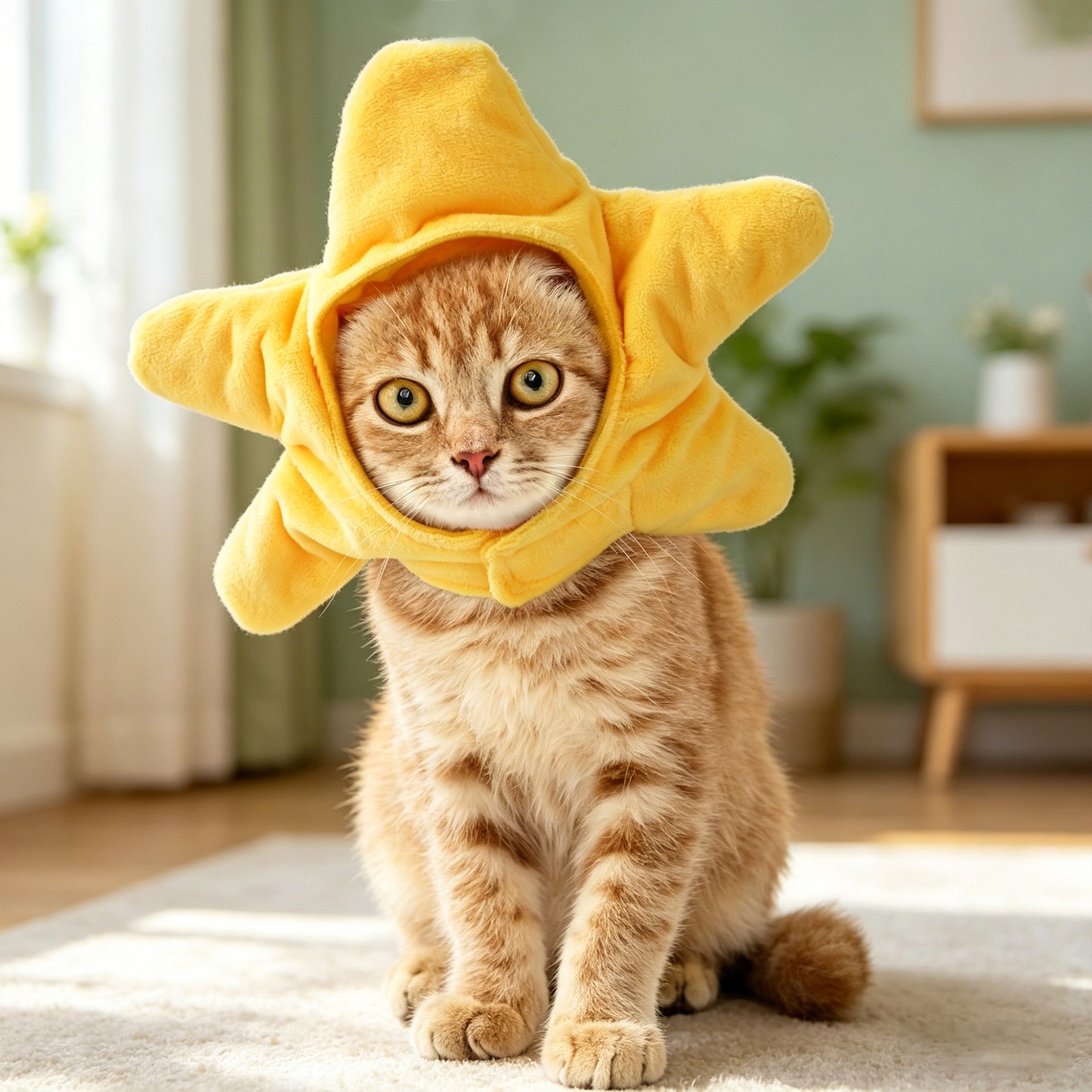 Resumen mascota tocado lindo perro Teddy vestir girasol mascota tocado peluca gato sombrero de Halloween image 14