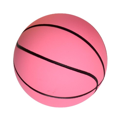 6cm high elastic hollow elastic mini basketball rubber jumping ball decompression football children's toy ball grip ball