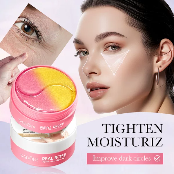 Cross-Border Blueberry Mixed Two-Color Eye Mask 80g Firming and Moisturizing Eye Mask Patch Foreign Trade Skin Care Products Wholesale