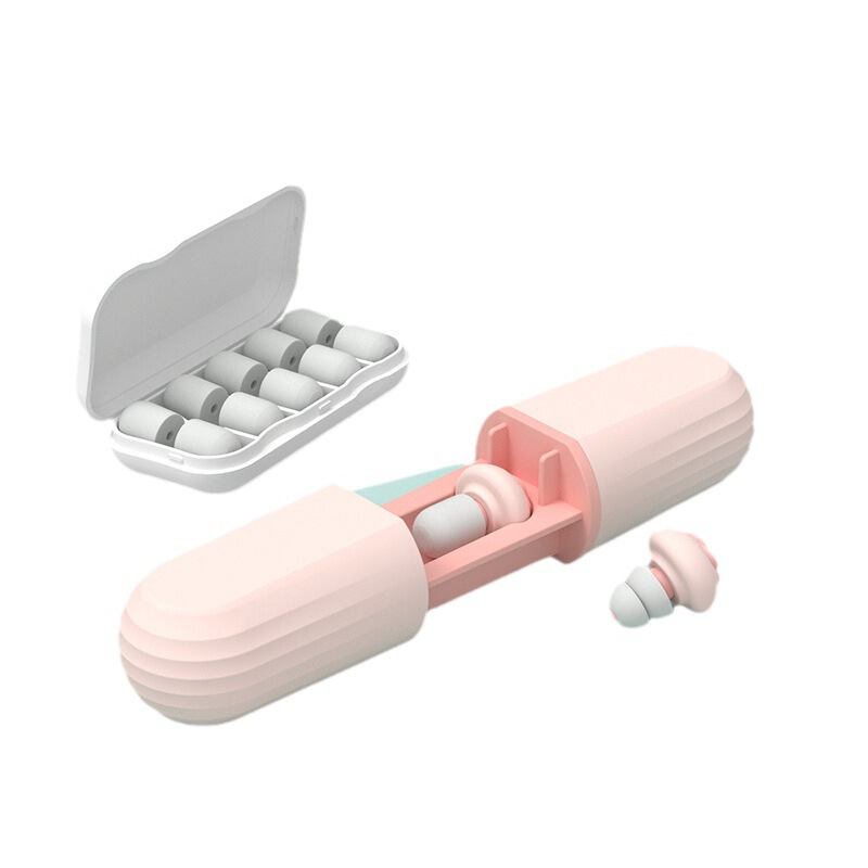 Cross-Border Small Ear Canal Girls' Special Soundproof Earplugs for Sleeping, Anti-Noise, Mute, Noise Reduction, Learning Sleep Protection Earplugs