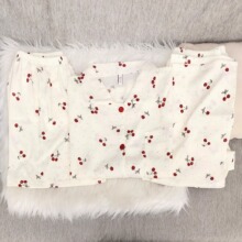 跨境外贸 爆款ins风睡衣女云朵棉三件套夏季家居服套装 工厂批发