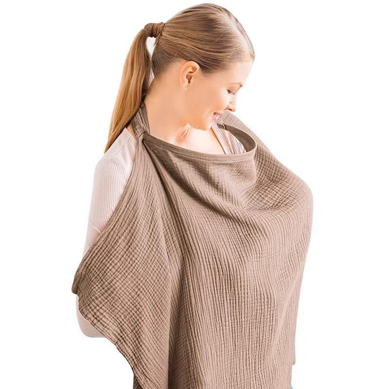 外国貿易工場綿外出授乳服カバー布露出防止恥布授乳服ショールガーゼ授乳布通気性|undefined