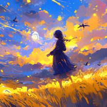 diy数字油画手工手绘生日礼物减压填色画涂色油彩装饰画创意礼物