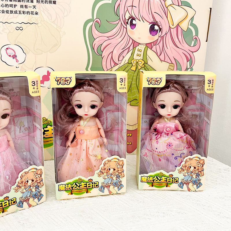 Juguetes infantiles y niñas conjuntos de muñecas lindas Lolly Barbie muñecas intercambiables caja de regalos al por mayor