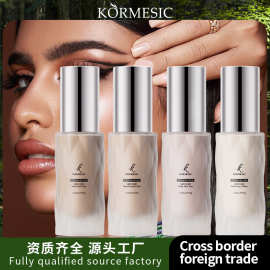 KORMESIC轻盈裸妆象牙白粉底液Liquid foundation跨境外贸彩妆
