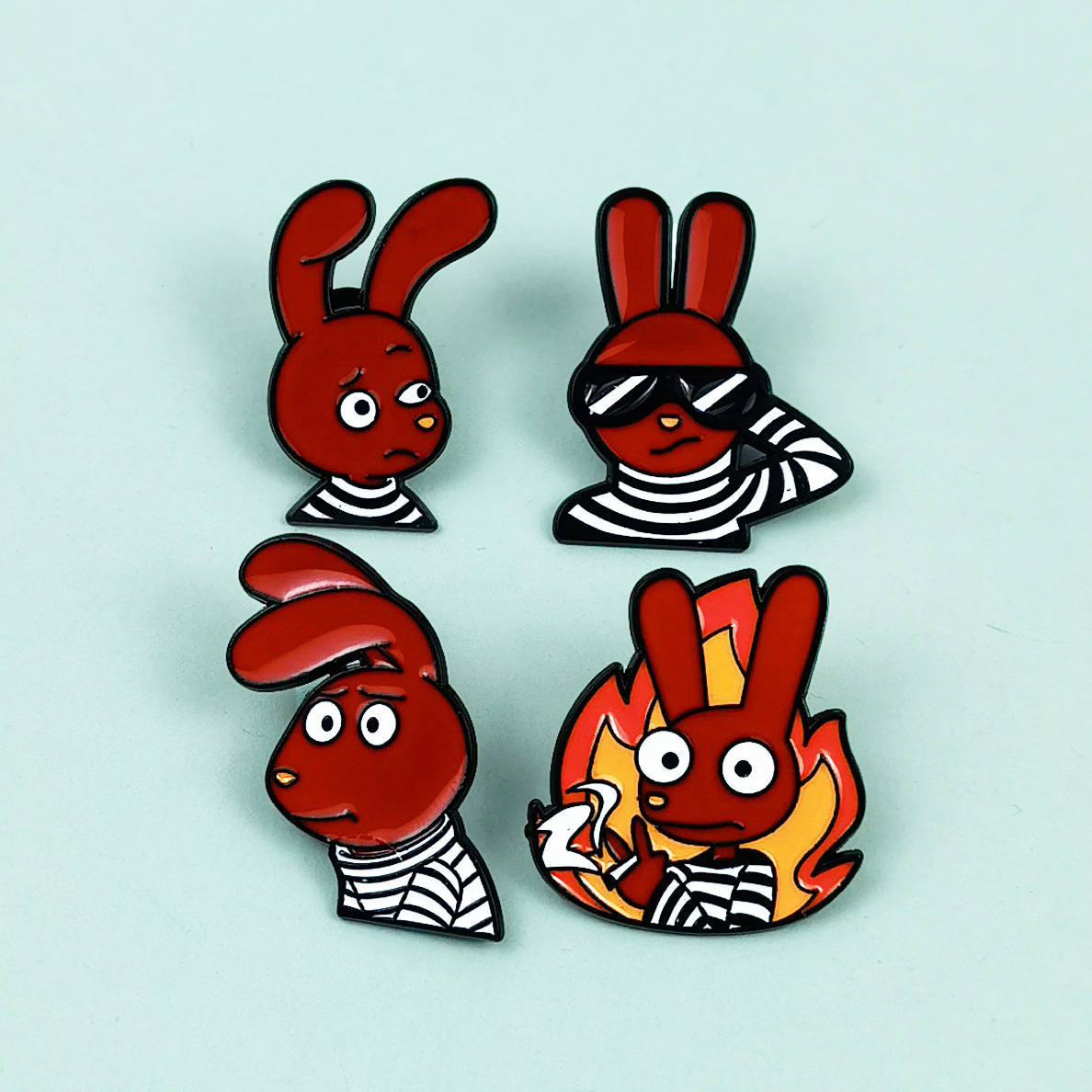 Broche de Aleación de Animales de Aleación de zinc Decorativo para Ropa y Mochilas